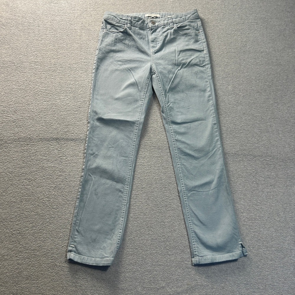 Gerard Darel Paris Straight Leg Jeans Womens Size 36 Light Wash Denim Ankle